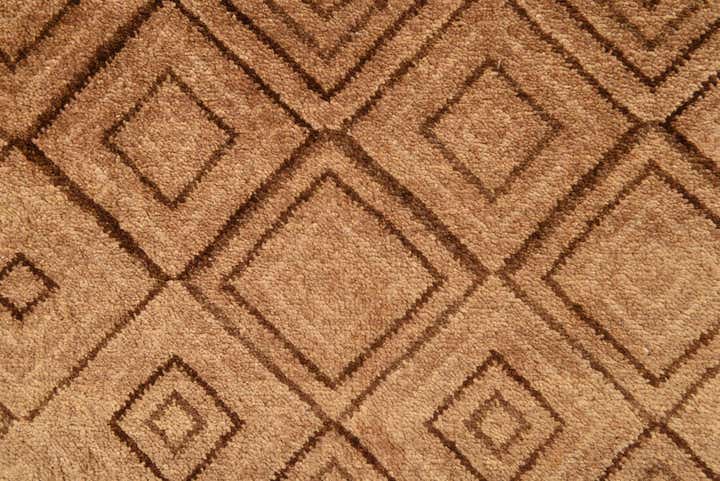 4' 7 x 6' 4 Hand Knotted Modern Ziegler Wool Rug