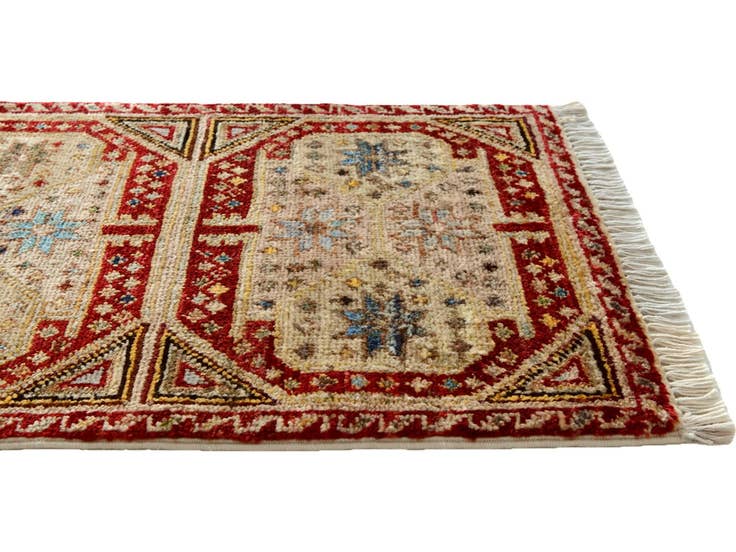 Detail image of 1' 5 x 2' 2 Hand Knotted Modern Ziegler Rug