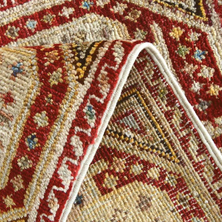 1' 5 x 2' 2 Hand Knotted Modern Ziegler Rug