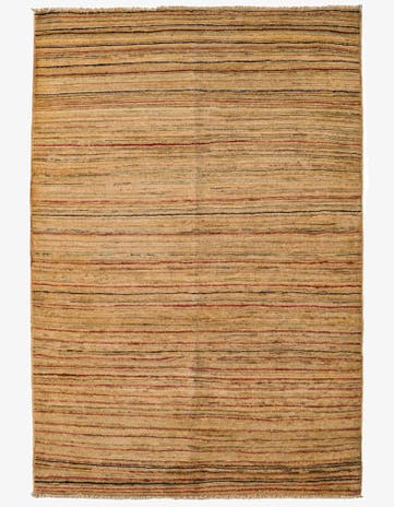 3' 9 x 5' 8 Hand Knotted Modern Ziegler Rug