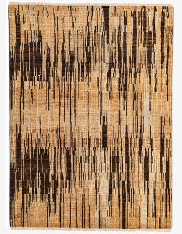4' 8 x 6' 6 Hand Knotted Modern Ziegler Wool Rug