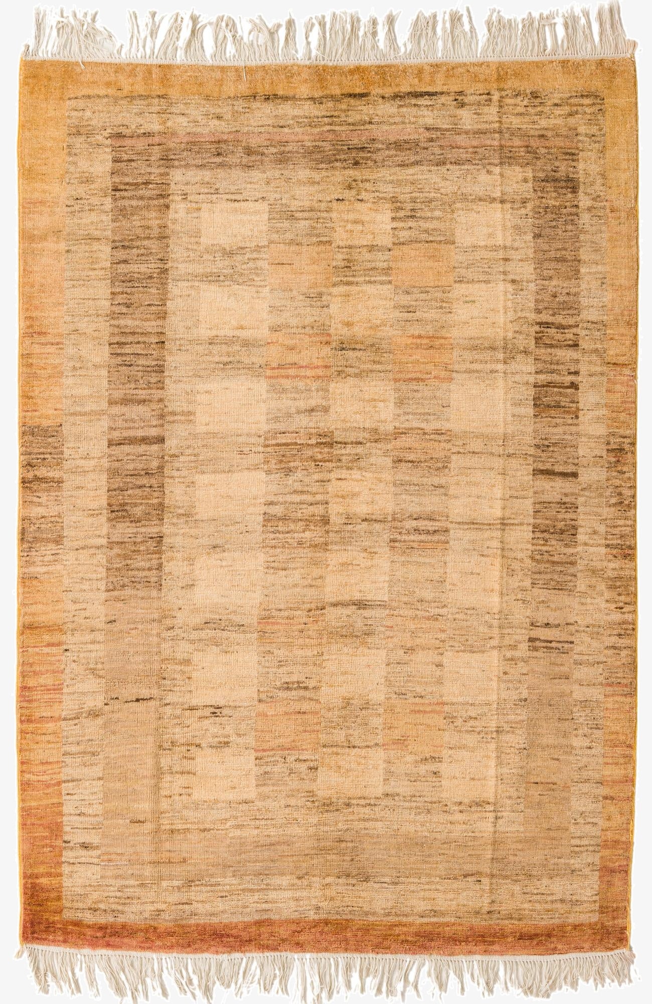 4' x 6'  Hand Knotted Modern Ziegler Rug