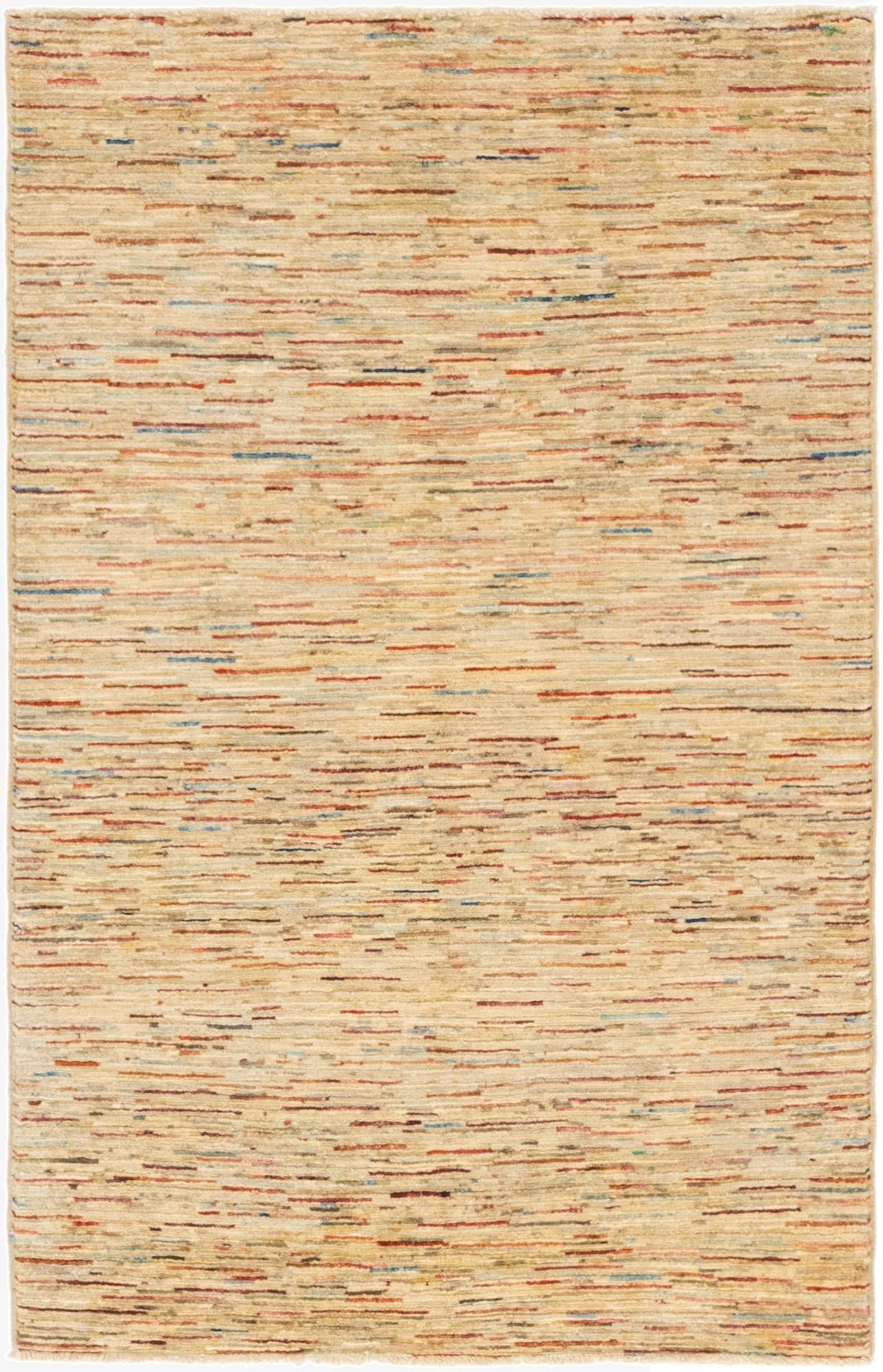 3' 9 x 5' 10 Hand Knotted Modern Ziegler Rug