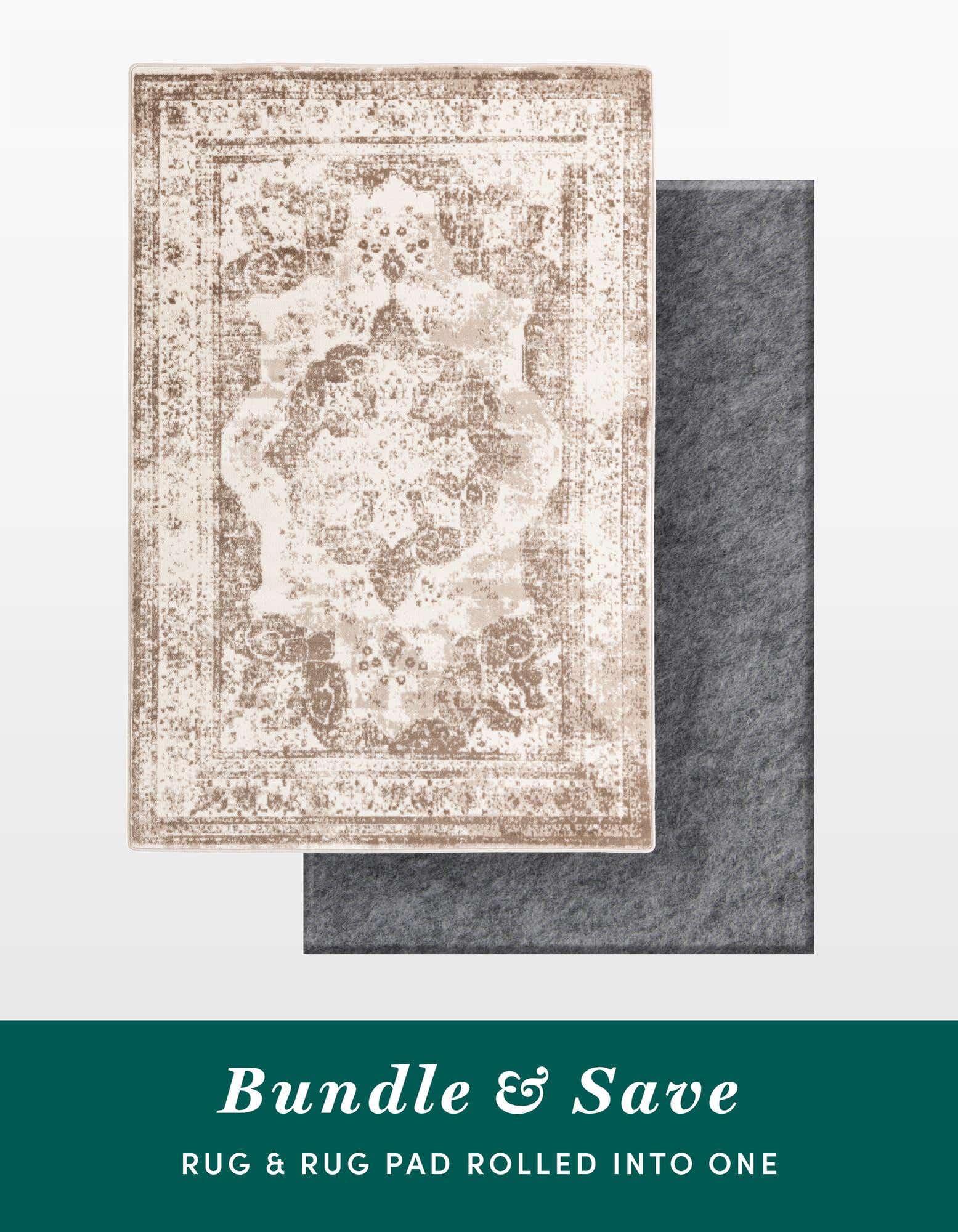 6' x 9' Monte Carlo Rug With Pad Bundle