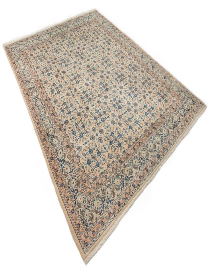 Detail image of 10' 4 x 12' 7 Hand Knotted Mood Persian Wool Rug
