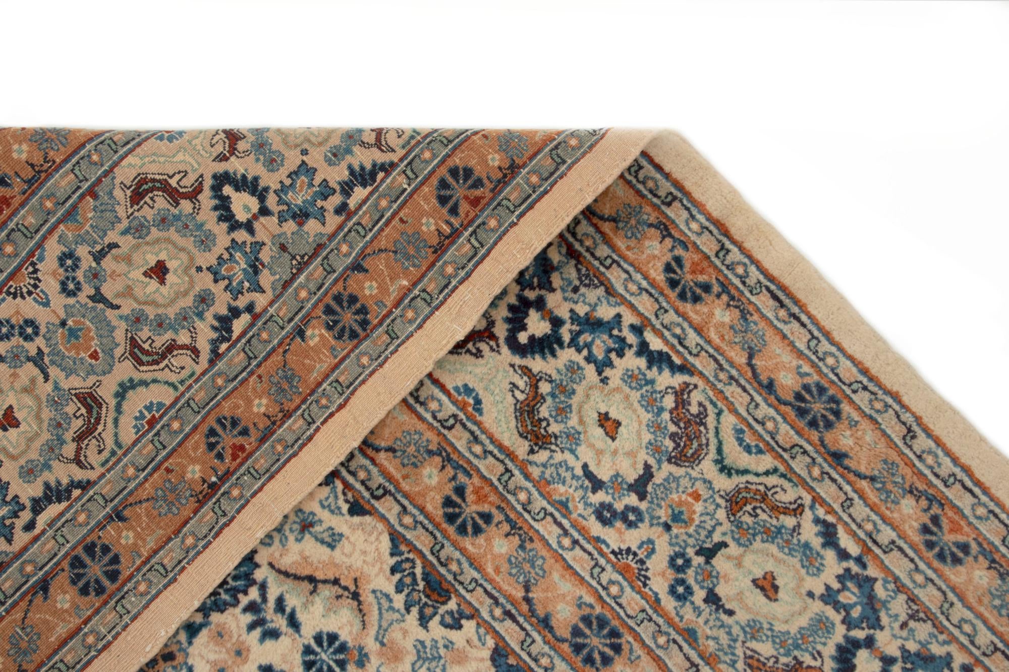 10' 4 x 12' 7 Hand Knotted Mood Persian Wool Rug