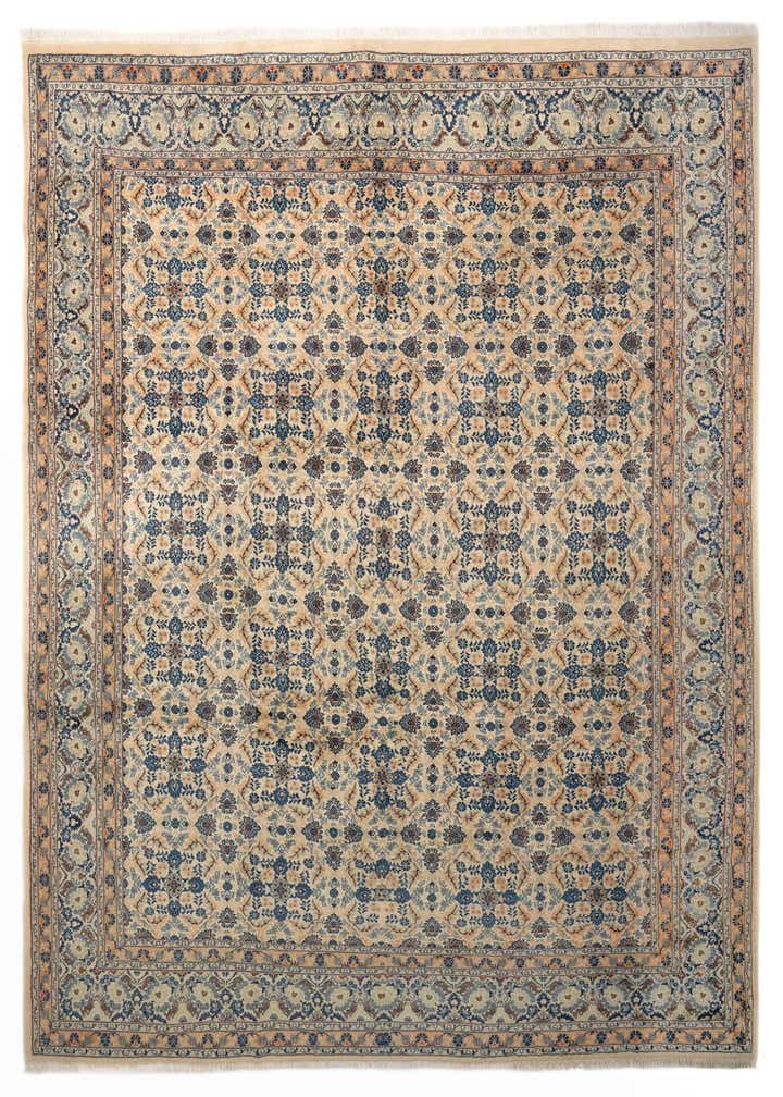 10' 4 x 12' 7 Hand Knotted Mood Persian Wool Rug