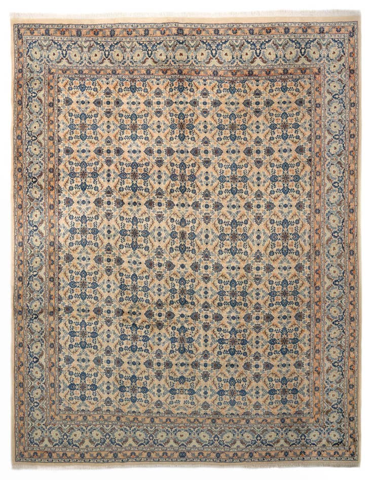 Detail image of 10' 4 x 12' 7 Hand Knotted Mood Persian Wool Rug