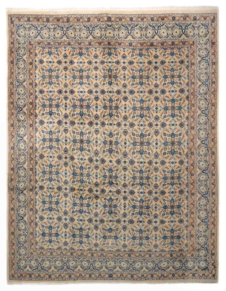 10' 4 x 12' 7 Hand Knotted Mood Persian Wool Rug