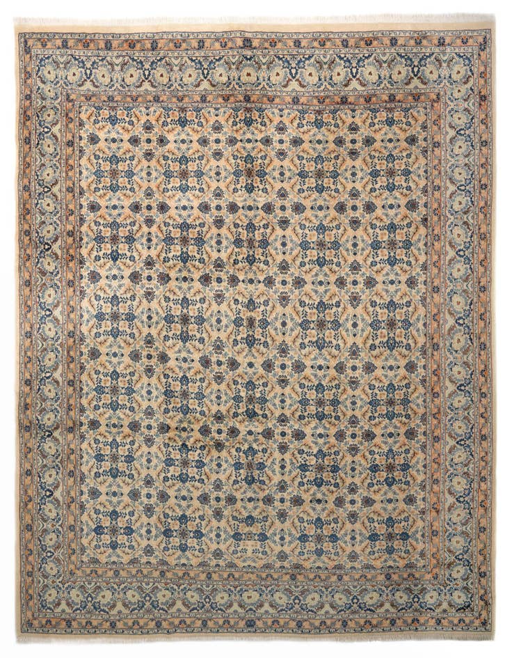 Detail image of 10' 4 x 12' 7 Hand Knotted Mood Persian Wool Rug