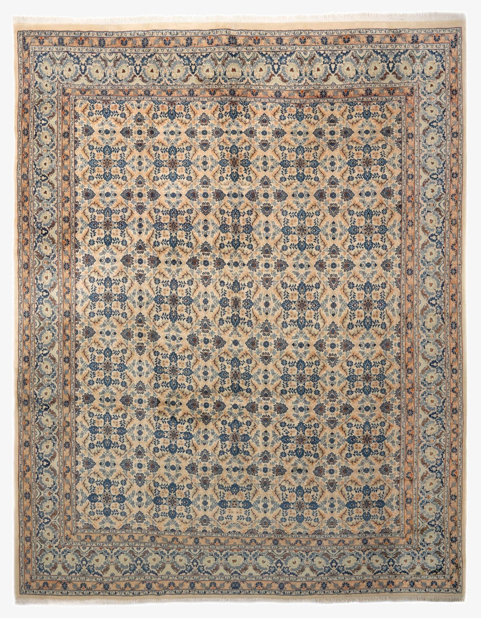 10' 4 x 12' 7  Hand Knotted Mood Persian Wool Rug