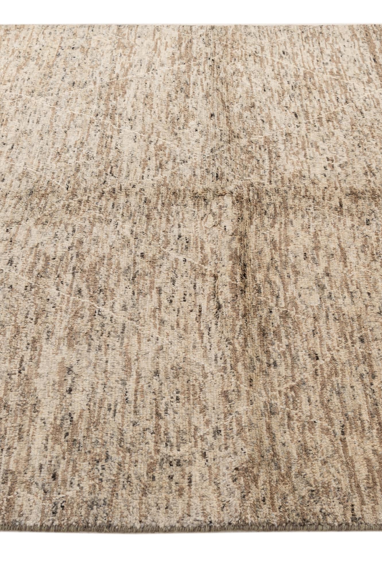 5' 5 x 7' 11 Hand Knotted Moroccan Wool Rug