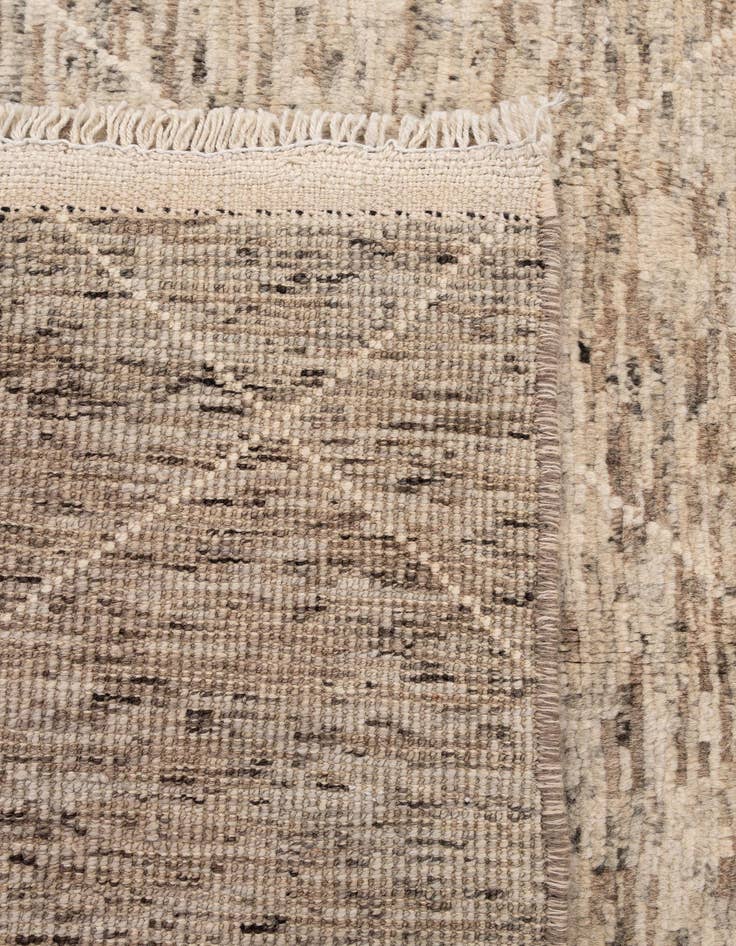 Detail image of 5' 6 x 7' 9  Hand Knotted Moroccan Wool Rug
