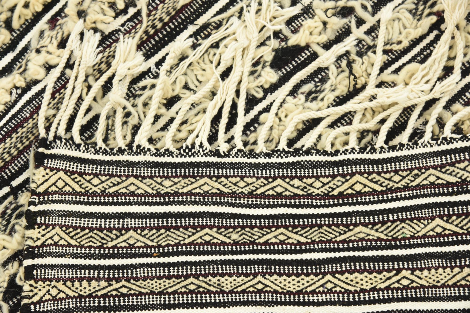 3' 3 x 6' Hand Knotted Moroccan Wool Rug