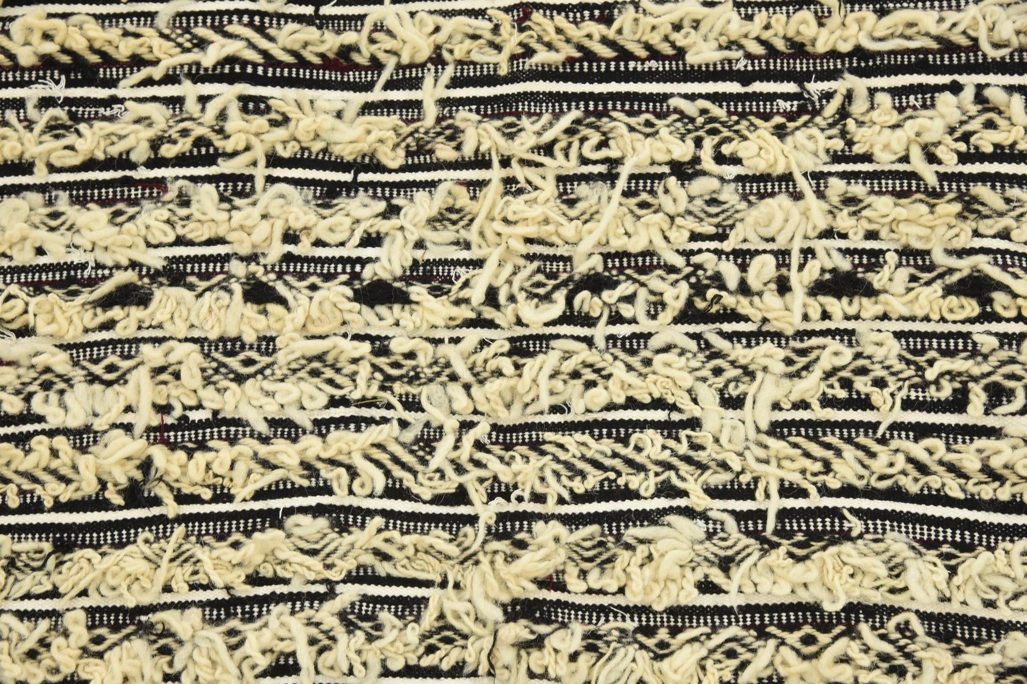 3' 3 x 6' Hand Knotted Moroccan Wool Rug
