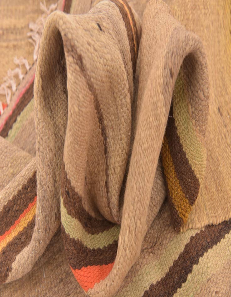 Detail image of 5' 10 x 9' 7 Hand Knotted Moroccan Wool Rug