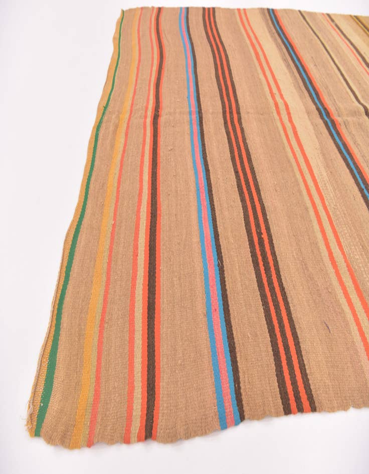 Detail image of 5' 10 x 9' 7 Hand Knotted Moroccan Wool Rug