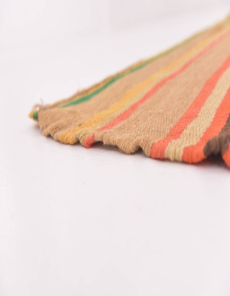 Detail image of 5' 10 x 9' 7 Hand Knotted Moroccan Wool Rug