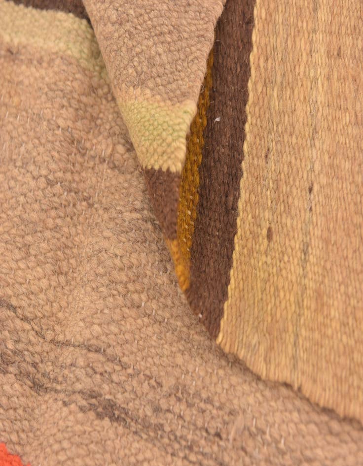 Detail image of 5' 10 x 9' 7 Hand Knotted Moroccan Wool Rug