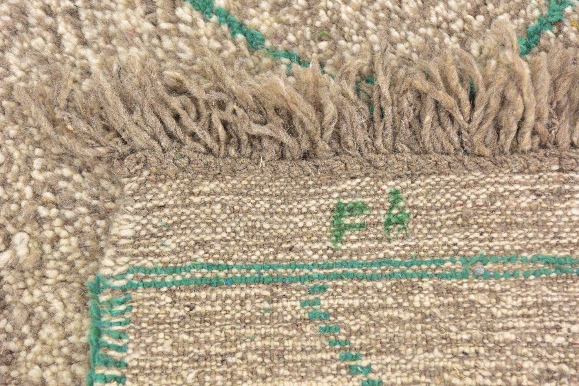 3' 6 x 5' Hand Knotted Moroccan Wool Rug
