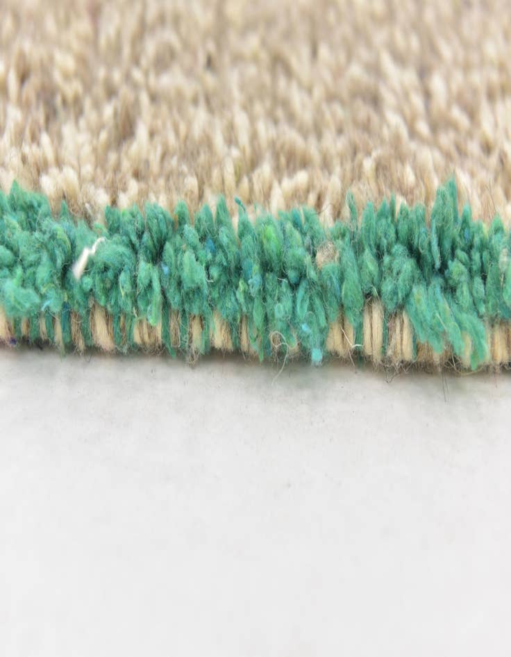 Detail image of 3' 6 x 5'  Hand Knotted Moroccan Wool Rug