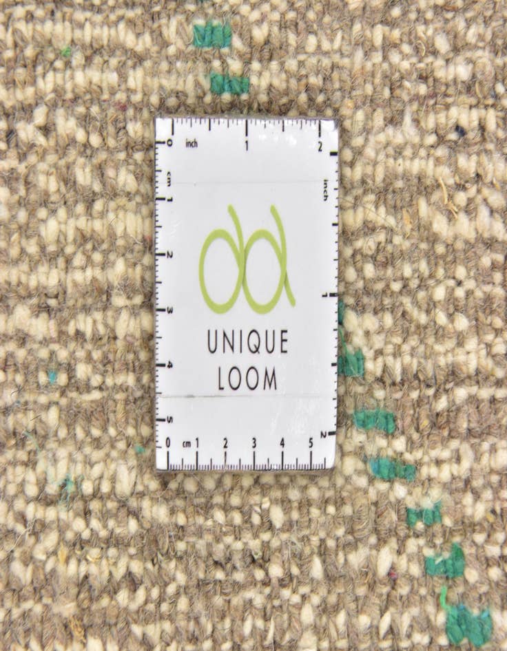 Detail image of 3' 6 x 5'  Hand Knotted Moroccan Wool Rug