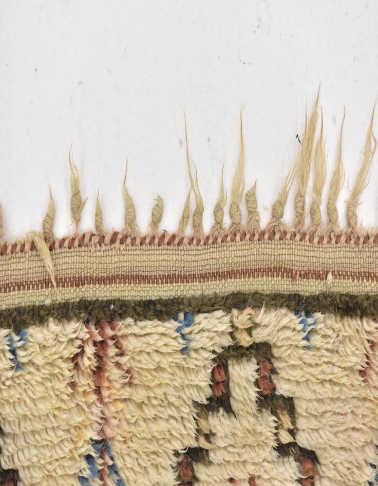 Detail image of 5' 7 x 7' 4 Hand Knotted Moroccan Wool Rug