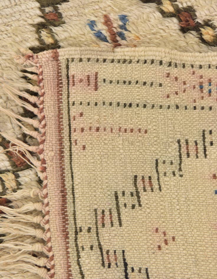 Detail image of 5' 7 x 7' 4 Hand Knotted Moroccan Wool Rug