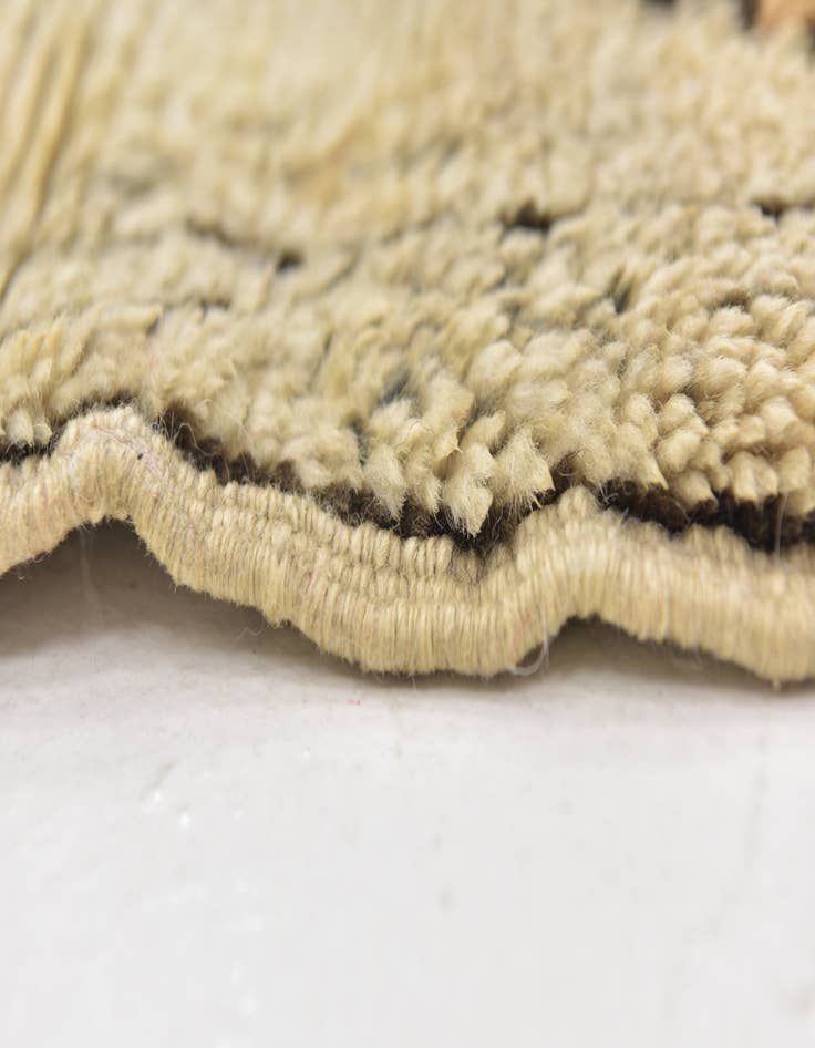 Detail image of 5' 7 x 7' 4 Hand Knotted Moroccan Wool Rug