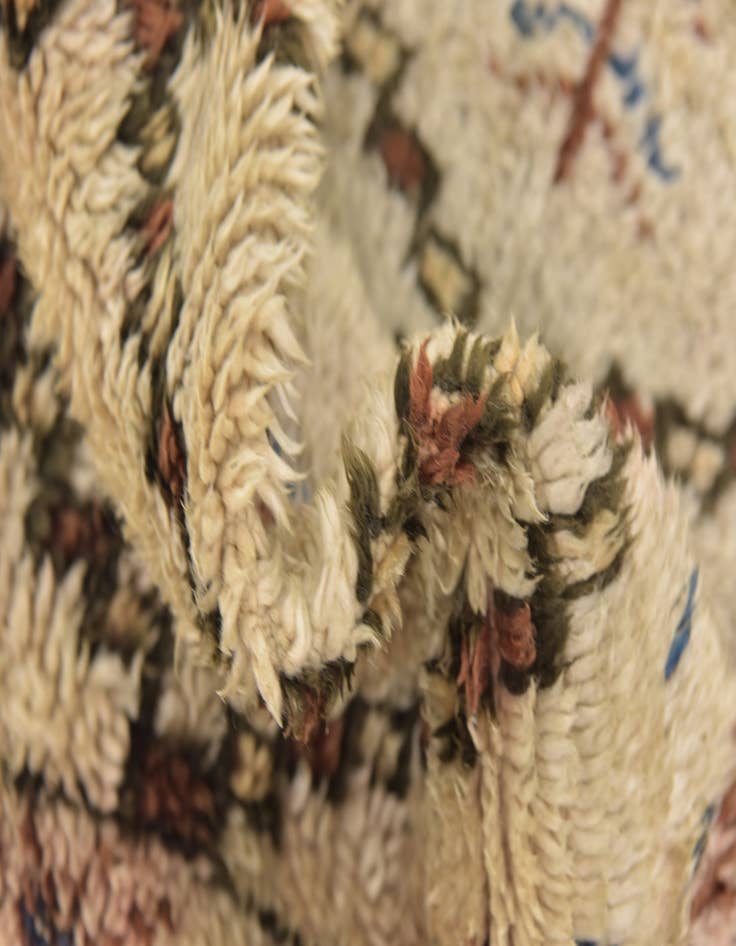 Detail image of 5' 7 x 7' 4 Hand Knotted Moroccan Wool Rug