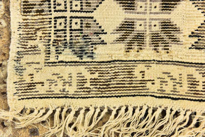 6' 10 x 10' 5 Hand Knotted Moroccan Wool Rug