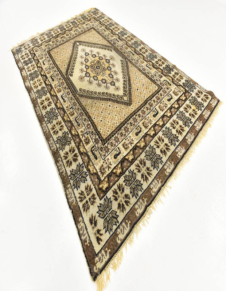 Detail image of 6' 10 x 10' 5 Hand Knotted Moroccan Wool Rug