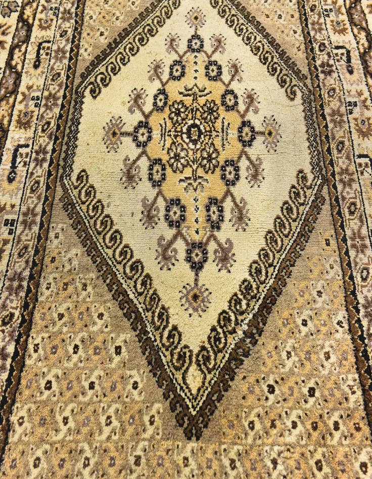 Detail image of 6' 10 x 10' 5 Hand Knotted Moroccan Wool Rug