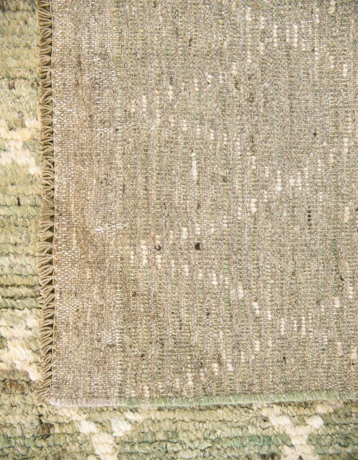 Detail image of 12' 7 x 19' 6  Hand Knotted Moroccan Wool Rug