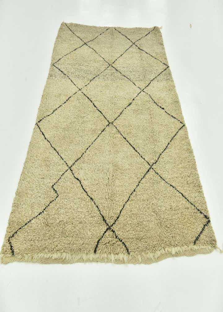 5' 8 x 7' 7 Hand Knotted Moroccan Wool Rug