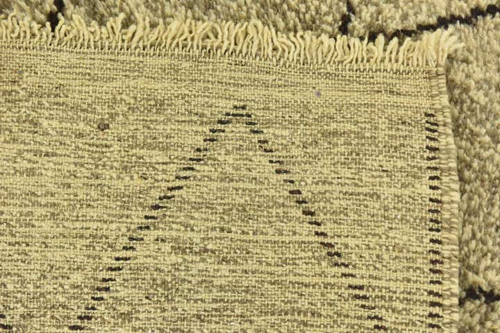 3' 6 x 4' 9 Hand Knotted Moroccan Wool Rug