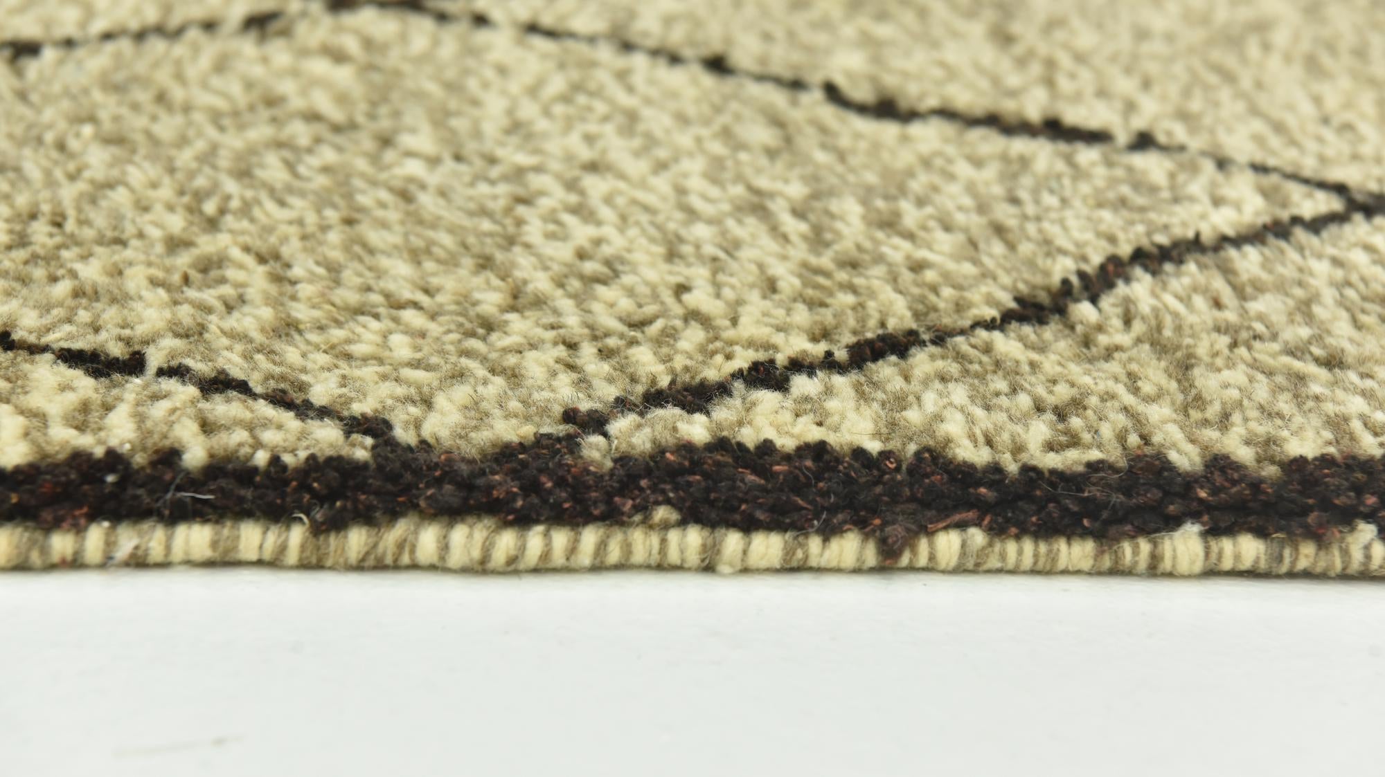 3' 6 x 4' 9 Hand Knotted Moroccan Wool Rug