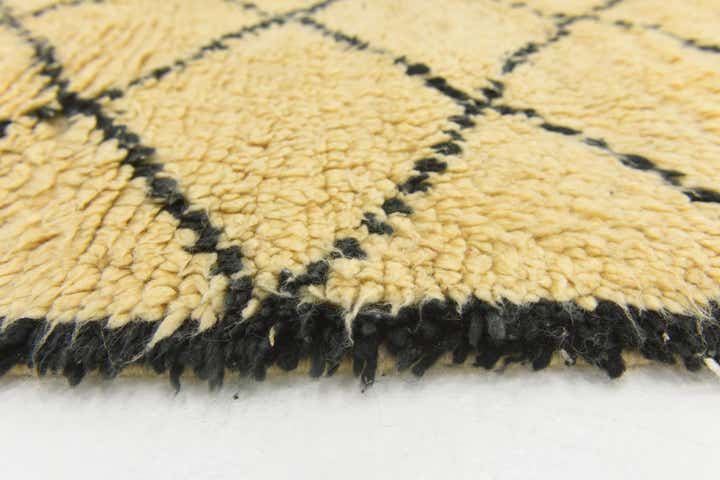6' 5 x 9' 10 Hand Knotted Moroccan Wool Rug