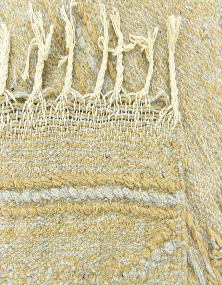 Detail image of 5' 1 x 8' 10  Hand Knotted Moroccan Wool Rug