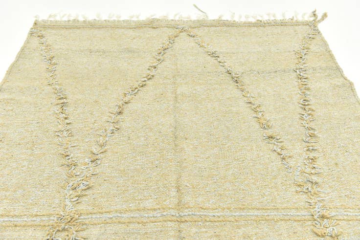 Detail image of 5' 1 x 8' 10 Hand Knotted Moroccan Wool Rug