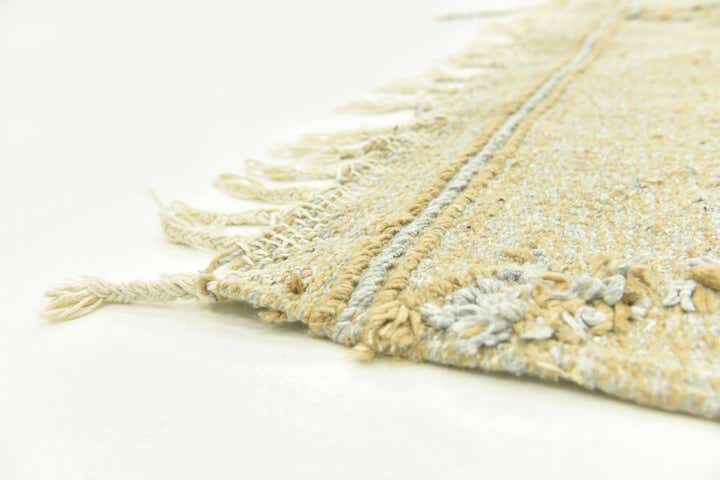 5' 1 x 8' 10 Hand Knotted Moroccan Wool Rug