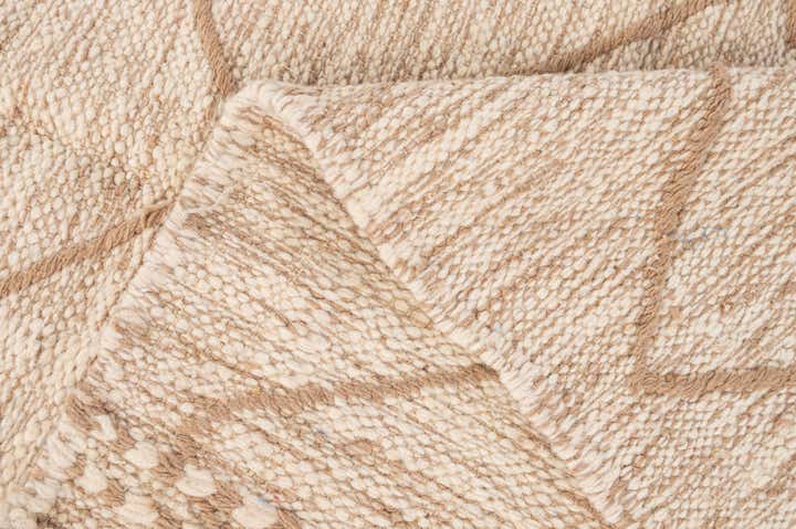 5' x 8' 3 Hand Knotted Moroccan Wool Rug