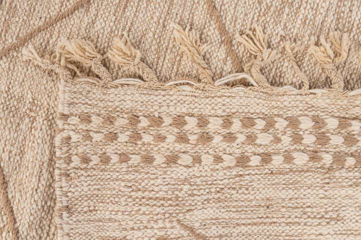 5' x 8' 3 Hand Knotted Moroccan Wool Rug