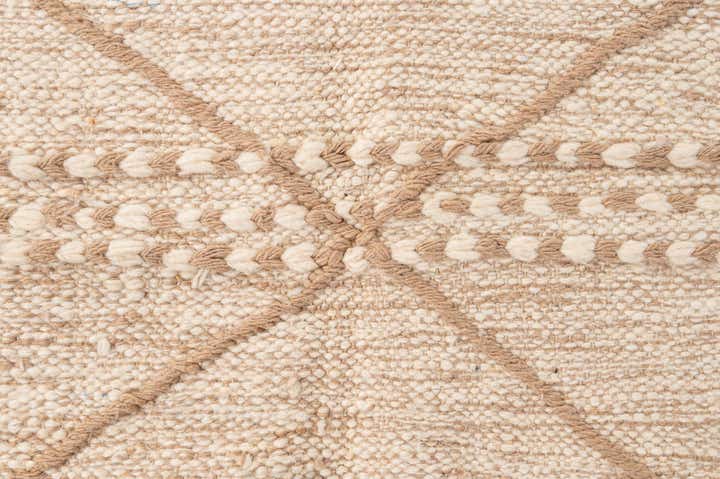5' x 8' 3 Hand Knotted Moroccan Wool Rug