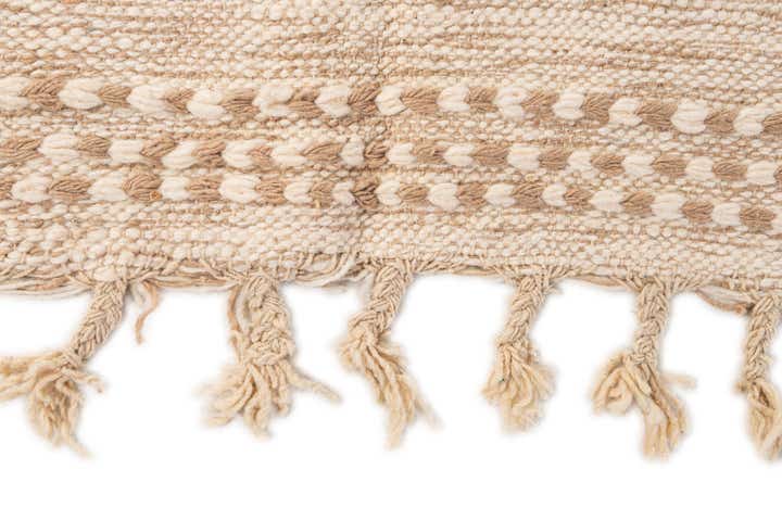 5' x 8' 3 Hand Knotted Moroccan Wool Rug