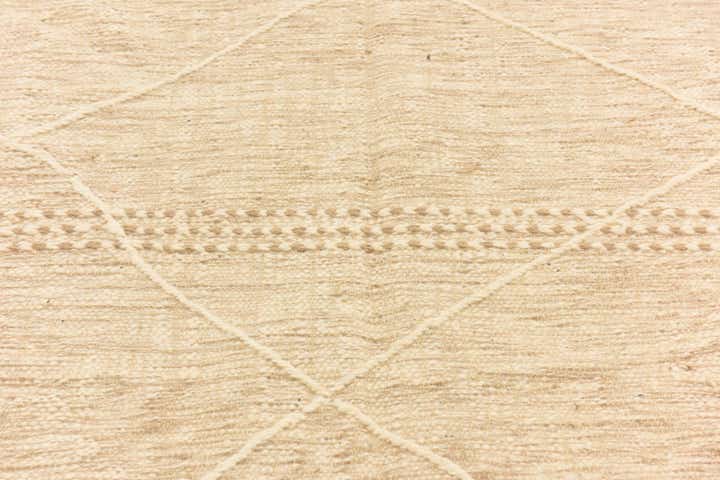 6' 6 x 9' 7 Hand Knotted Moroccan Wool Rug