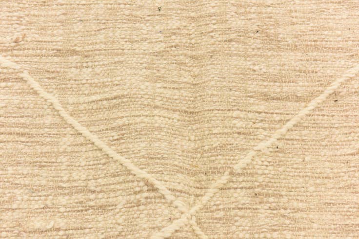 Detail image of 6' 6 x 9' 7 Hand Knotted Moroccan Wool Rug