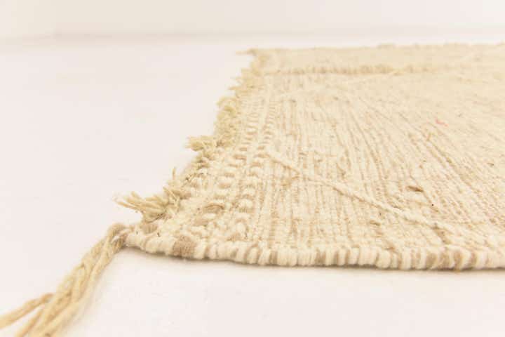 6' 6 x 9' 7 Hand Knotted Moroccan Wool Rug