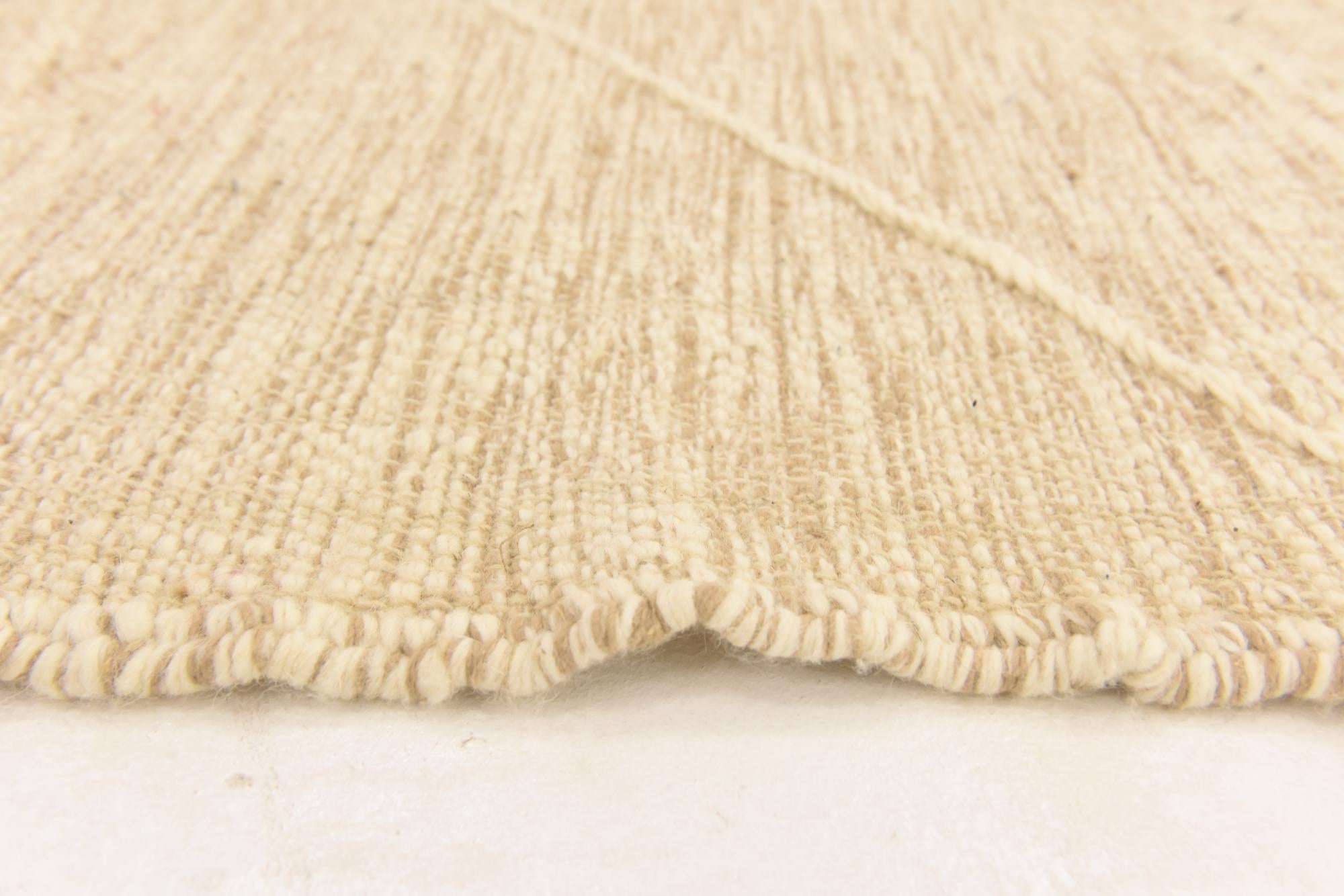 6' 6 x 9' 7 Hand Knotted Moroccan Wool Rug