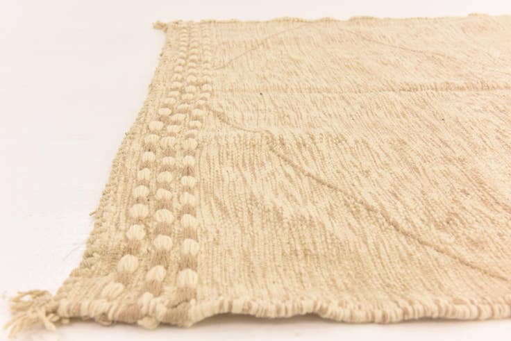 Detail image of 5' 4 x 8' 5 Hand Knotted Moroccan Wool Rug